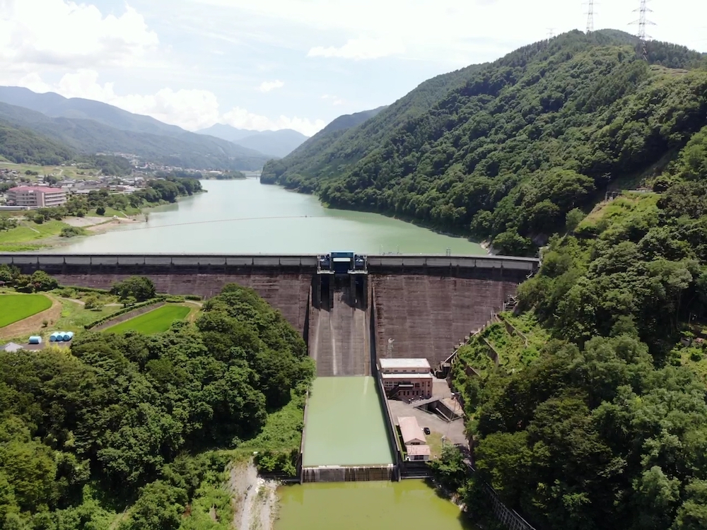 美和発電所（大規模改修中） | 長野県企業局